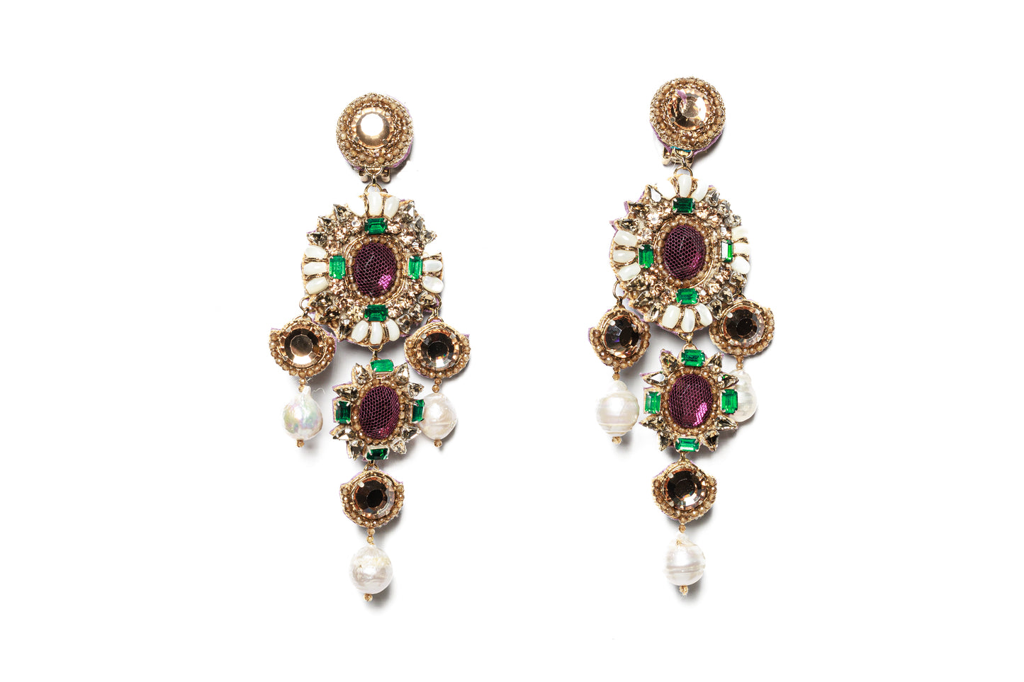 Katerina Crystal Earrings